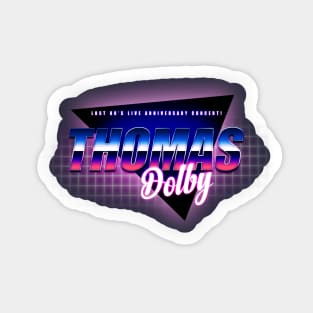 Lost 80's Live Anniversary Concert 2023 - Thomas Dolby Sticker